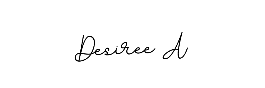 It looks lik you need a new signature style for name Desiree A. Design unique handwritten (BallpointsItalic-DORy9) signature with our free signature maker in just a few clicks. Desiree A signature style 11 images and pictures png