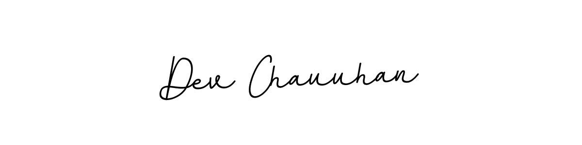 The best way (BallpointsItalic-DORy9) to make a short signature is to pick only two or three words in your name. The name Dev Chauuhan include a total of six letters. For converting this name. Dev Chauuhan signature style 11 images and pictures png