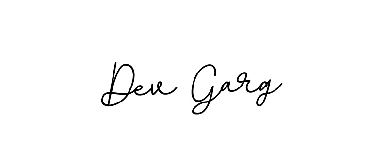 You should practise on your own different ways (BallpointsItalic-DORy9) to write your name (Dev Garg) in signature. don't let someone else do it for you. Dev Garg signature style 11 images and pictures png