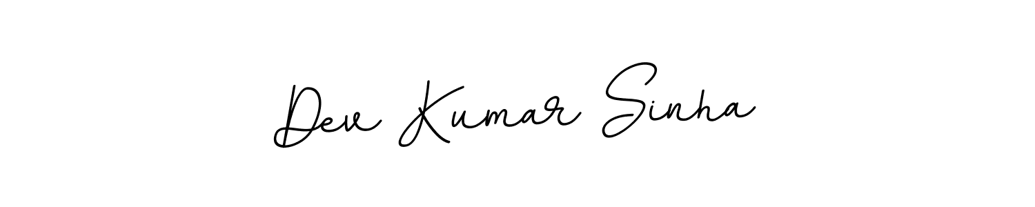 Create a beautiful signature design for name Dev Kumar Sinha. With this signature (BallpointsItalic-DORy9) fonts, you can make a handwritten signature for free. Dev Kumar Sinha signature style 11 images and pictures png