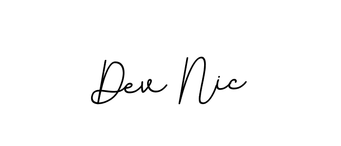 Make a beautiful signature design for name Dev Nic. Use this online signature maker to create a handwritten signature for free. Dev Nic signature style 11 images and pictures png