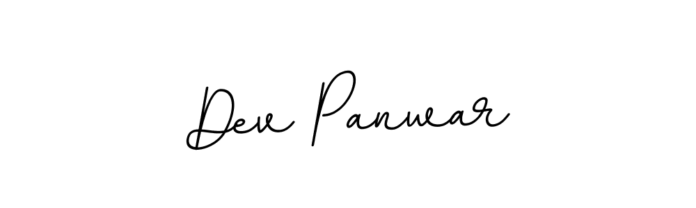 Create a beautiful signature design for name Dev Panwar. With this signature (BallpointsItalic-DORy9) fonts, you can make a handwritten signature for free. Dev Panwar signature style 11 images and pictures png