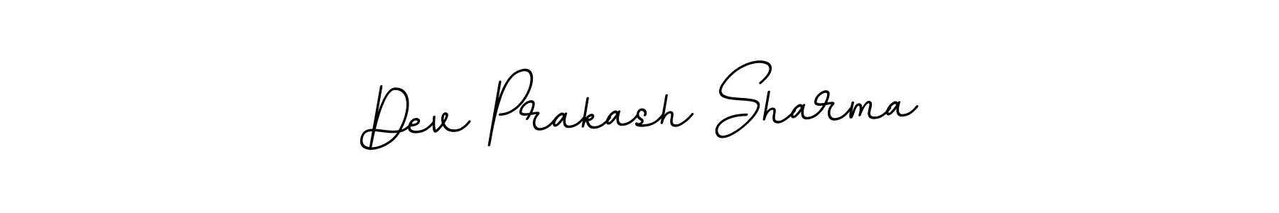 Create a beautiful signature design for name Dev Prakash Sharma. With this signature (BallpointsItalic-DORy9) fonts, you can make a handwritten signature for free. Dev Prakash Sharma signature style 11 images and pictures png