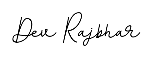 Try this chic Dev Rajbhar handwritten sign style. Using BallpointsItalic-DORy9 font elements, it gives your name a sleek, memorable identity. Dev Rajbhar signature style 11 images and pictures png