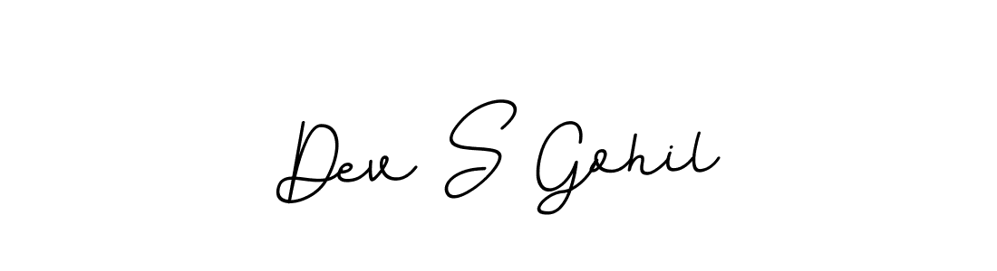 How to make Dev S Gohil signature? BallpointsItalic-DORy9 is a professional autograph style. Create handwritten signature for Dev S Gohil name. Dev S Gohil signature style 11 images and pictures png