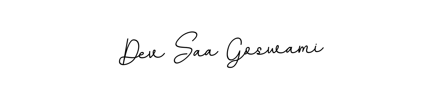 How to make Dev Saa Goswami signature? BallpointsItalic-DORy9 is a professional autograph style. Create handwritten signature for Dev Saa Goswami name. Dev Saa Goswami signature style 11 images and pictures png