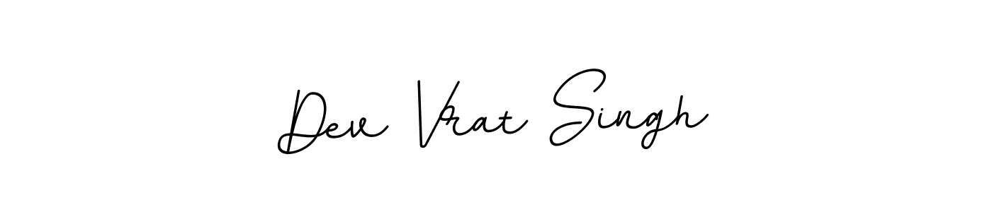 How to make Dev Vrat Singh name signature. Use BallpointsItalic-DORy9 style for creating short signs online. This is the latest handwritten sign. Dev Vrat Singh signature style 11 images and pictures png