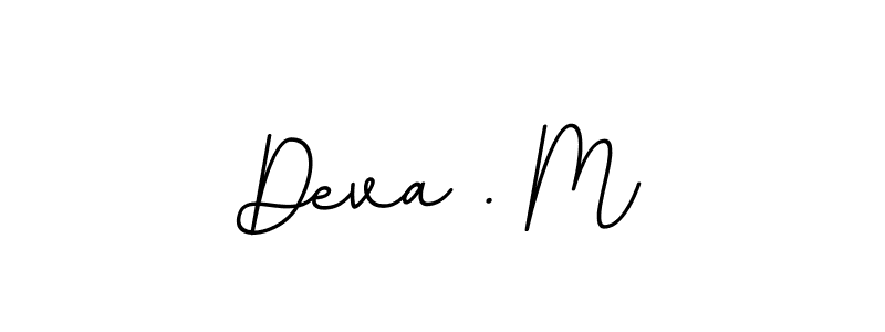 How to make Deva . M name signature. Use BallpointsItalic-DORy9 style for creating short signs online. This is the latest handwritten sign. Deva . M signature style 11 images and pictures png