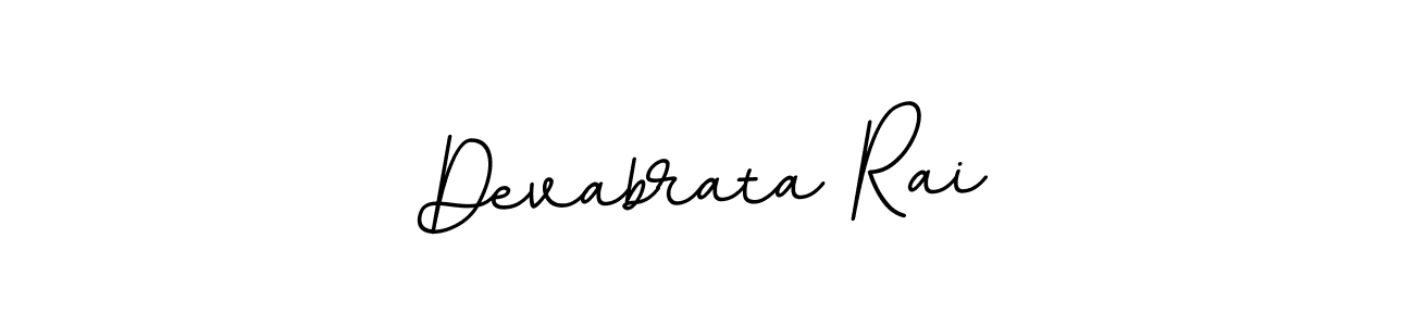 Design your own signature with our free online signature maker. With this signature software, you can create a handwritten (BallpointsItalic-DORy9) signature for name Devabrata Rai. Devabrata Rai signature style 11 images and pictures png
