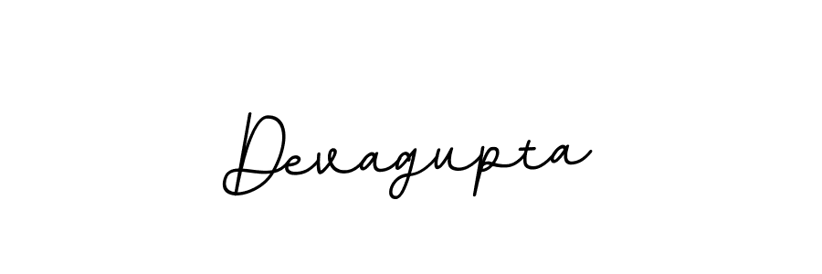 Make a beautiful signature design for name Devagupta. With this signature (BallpointsItalic-DORy9) style, you can create a handwritten signature for free. Devagupta signature style 11 images and pictures png