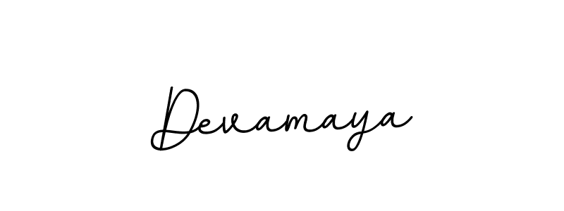 How to make Devamaya signature? BallpointsItalic-DORy9 is a professional autograph style. Create handwritten signature for Devamaya name. Devamaya signature style 11 images and pictures png