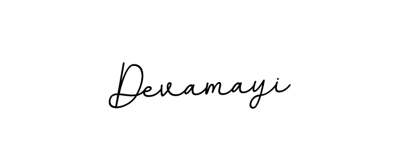 Also we have Devamayi name is the best signature style. Create professional handwritten signature collection using BallpointsItalic-DORy9 autograph style. Devamayi signature style 11 images and pictures png