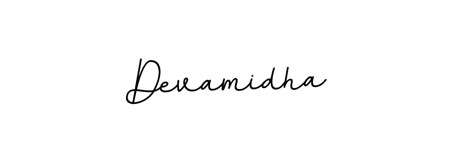 Create a beautiful signature design for name Devamidha. With this signature (BallpointsItalic-DORy9) fonts, you can make a handwritten signature for free. Devamidha signature style 11 images and pictures png