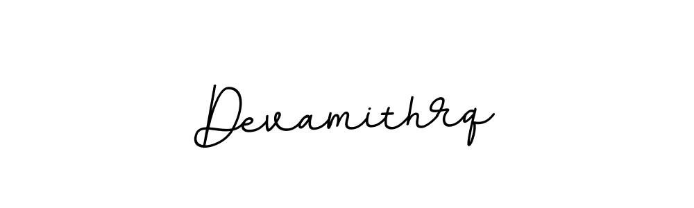 How to make Devamithrq name signature. Use BallpointsItalic-DORy9 style for creating short signs online. This is the latest handwritten sign. Devamithrq signature style 11 images and pictures png