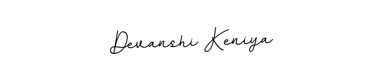 How to make Devanshi Keniya signature? BallpointsItalic-DORy9 is a professional autograph style. Create handwritten signature for Devanshi Keniya name. Devanshi Keniya signature style 11 images and pictures png