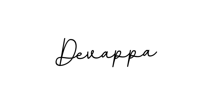 Design your own signature with our free online signature maker. With this signature software, you can create a handwritten (BallpointsItalic-DORy9) signature for name Devappa. Devappa signature style 11 images and pictures png