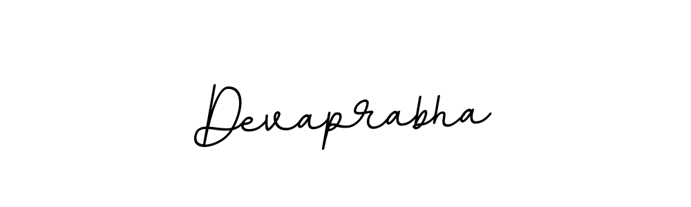 Create a beautiful signature design for name Devaprabha. With this signature (BallpointsItalic-DORy9) fonts, you can make a handwritten signature for free. Devaprabha signature style 11 images and pictures png