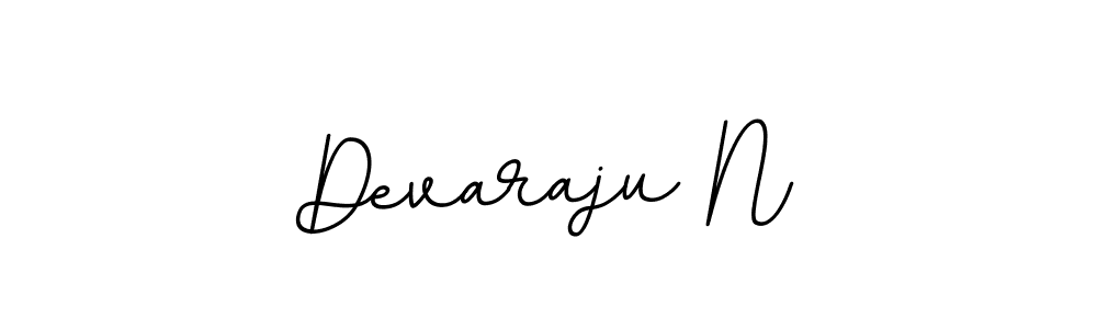 Make a beautiful signature design for name Devaraju N. With this signature (BallpointsItalic-DORy9) style, you can create a handwritten signature for free. Devaraju N signature style 11 images and pictures png