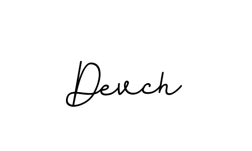 Design your own signature with our free online signature maker. With this signature software, you can create a handwritten (BallpointsItalic-DORy9) signature for name Devch. Devch signature style 11 images and pictures png