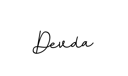 Design your own signature with our free online signature maker. With this signature software, you can create a handwritten (BallpointsItalic-DORy9) signature for name Devda. Devda signature style 11 images and pictures png