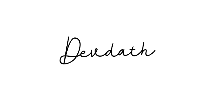 Devdath stylish signature style. Best Handwritten Sign (BallpointsItalic-DORy9) for my name. Handwritten Signature Collection Ideas for my name Devdath. Devdath signature style 11 images and pictures png