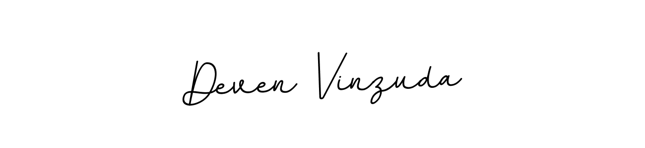 Also we have Deven Vinzuda name is the best signature style. Create professional handwritten signature collection using BallpointsItalic-DORy9 autograph style. Deven Vinzuda signature style 11 images and pictures png