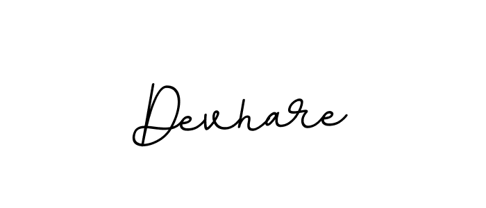 Design your own signature with our free online signature maker. With this signature software, you can create a handwritten (BallpointsItalic-DORy9) signature for name Devhare. Devhare signature style 11 images and pictures png