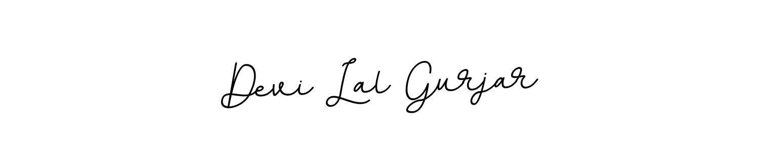 Make a beautiful signature design for name Devi Lal Gurjar. With this signature (BallpointsItalic-DORy9) style, you can create a handwritten signature for free. Devi Lal Gurjar signature style 11 images and pictures png