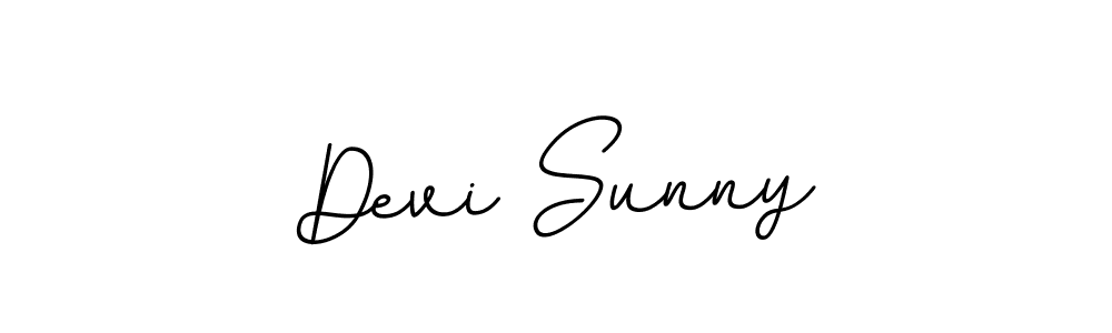 Devi Sunny stylish signature style. Best Handwritten Sign (BallpointsItalic-DORy9) for my name. Handwritten Signature Collection Ideas for my name Devi Sunny. Devi Sunny signature style 11 images and pictures png