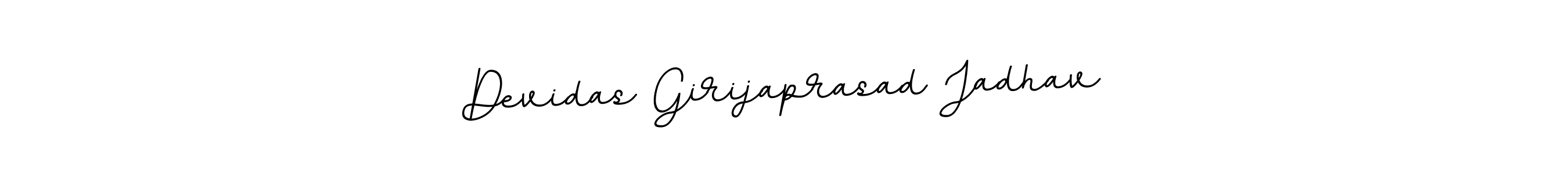 if you are searching for the best signature style for your name Devidas Girijaprasad Jadhav. so please give up your signature search. here we have designed multiple signature styles  using BallpointsItalic-DORy9. Devidas Girijaprasad Jadhav signature style 11 images and pictures png