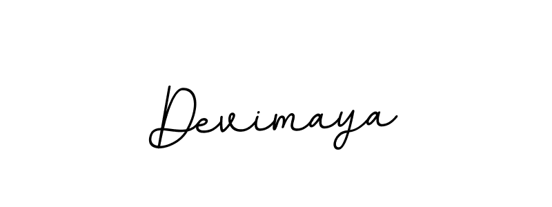 Create a beautiful signature design for name Devimaya. With this signature (BallpointsItalic-DORy9) fonts, you can make a handwritten signature for free. Devimaya signature style 11 images and pictures png