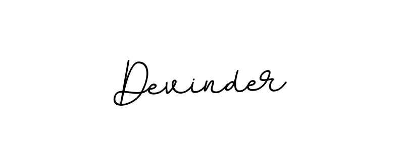 Devinder stylish signature style. Best Handwritten Sign (BallpointsItalic-DORy9) for my name. Handwritten Signature Collection Ideas for my name Devinder. Devinder signature style 11 images and pictures png