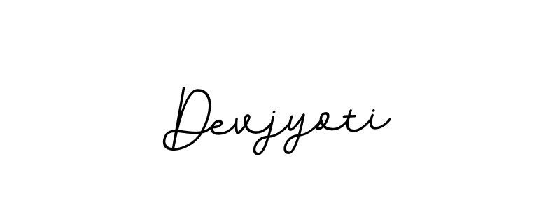 Devjyoti stylish signature style. Best Handwritten Sign (BallpointsItalic-DORy9) for my name. Handwritten Signature Collection Ideas for my name Devjyoti. Devjyoti signature style 11 images and pictures png