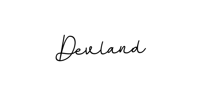 BallpointsItalic-DORy9 is a professional signature style that is perfect for those who want to add a touch of class to their signature. It is also a great choice for those who want to make their signature more unique. Get Devland name to fancy signature for free. Devland signature style 11 images and pictures png