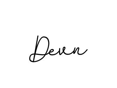 Use a signature maker to create a handwritten signature online. With this signature software, you can design (BallpointsItalic-DORy9) your own signature for name Devn. Devn signature style 11 images and pictures png