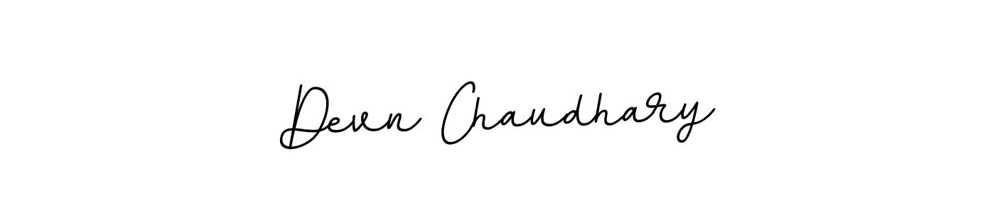 Create a beautiful signature design for name Devn Chaudhary. With this signature (BallpointsItalic-DORy9) fonts, you can make a handwritten signature for free. Devn Chaudhary signature style 11 images and pictures png