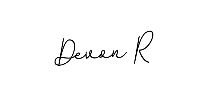 This is the best signature style for the Devon R name. Also you like these signature font (BallpointsItalic-DORy9). Mix name signature. Devon R signature style 11 images and pictures png