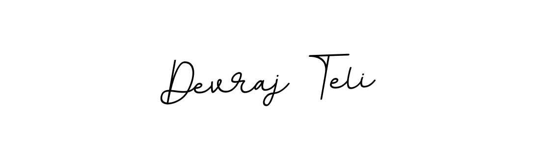 The best way (BallpointsItalic-DORy9) to make a short signature is to pick only two or three words in your name. The name Devraj Teli include a total of six letters. For converting this name. Devraj Teli signature style 11 images and pictures png