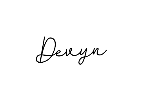 Make a beautiful signature design for name Devyn. Use this online signature maker to create a handwritten signature for free. Devyn signature style 11 images and pictures png