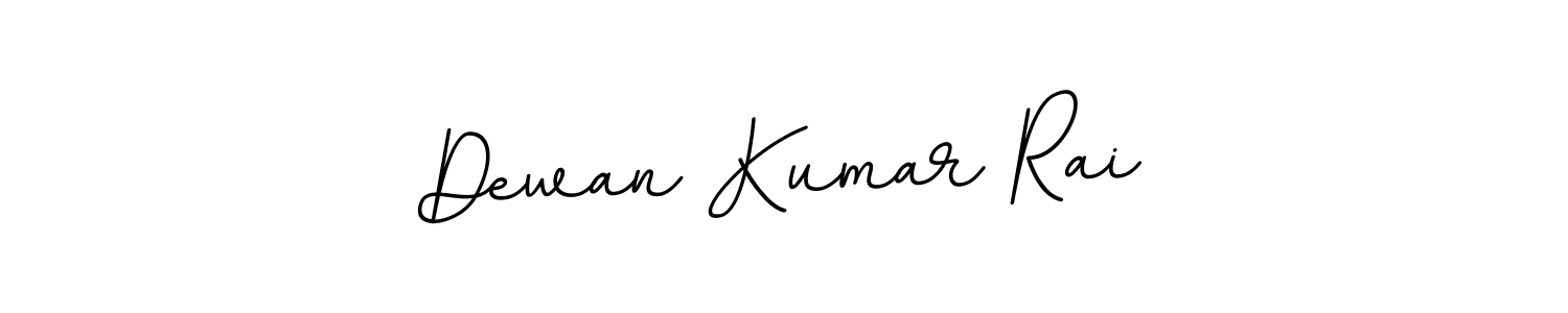 Design your own signature with our free online signature maker. With this signature software, you can create a handwritten (BallpointsItalic-DORy9) signature for name Dewan Kumar Rai. Dewan Kumar Rai signature style 11 images and pictures png