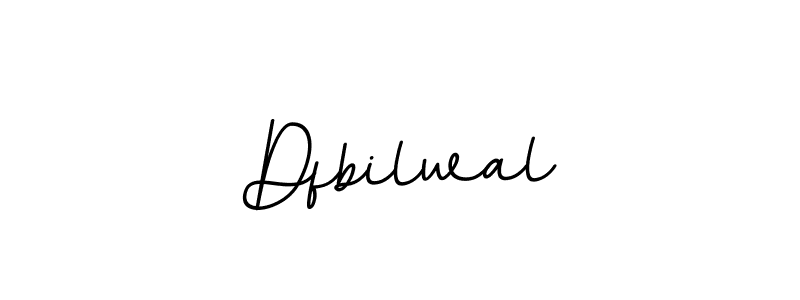 Make a beautiful signature design for name Dfbilwal. With this signature (BallpointsItalic-DORy9) style, you can create a handwritten signature for free. Dfbilwal signature style 11 images and pictures png