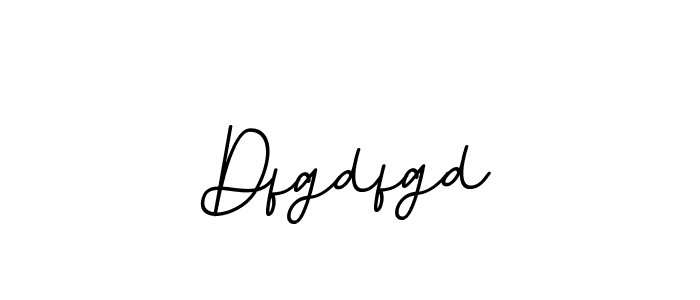 Make a beautiful signature design for name Dfgdfgd. With this signature (BallpointsItalic-DORy9) style, you can create a handwritten signature for free. Dfgdfgd signature style 11 images and pictures png