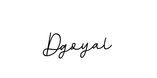 Design your own signature with our free online signature maker. With this signature software, you can create a handwritten (BallpointsItalic-DORy9) signature for name Dgoyal. Dgoyal signature style 11 images and pictures png