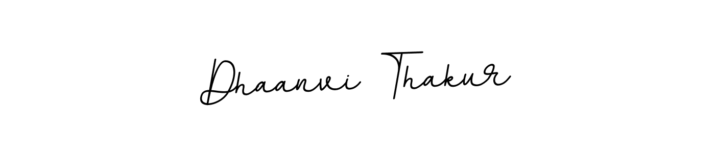 How to make Dhaanvi Thakur name signature. Use BallpointsItalic-DORy9 style for creating short signs online. This is the latest handwritten sign. Dhaanvi Thakur signature style 11 images and pictures png