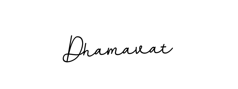 Dhamavat stylish signature style. Best Handwritten Sign (BallpointsItalic-DORy9) for my name. Handwritten Signature Collection Ideas for my name Dhamavat. Dhamavat signature style 11 images and pictures png