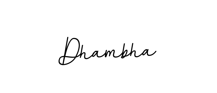 Similarly BallpointsItalic-DORy9 is the best handwritten signature design. Signature creator online .You can use it as an online autograph creator for name Dhambha. Dhambha signature style 11 images and pictures png