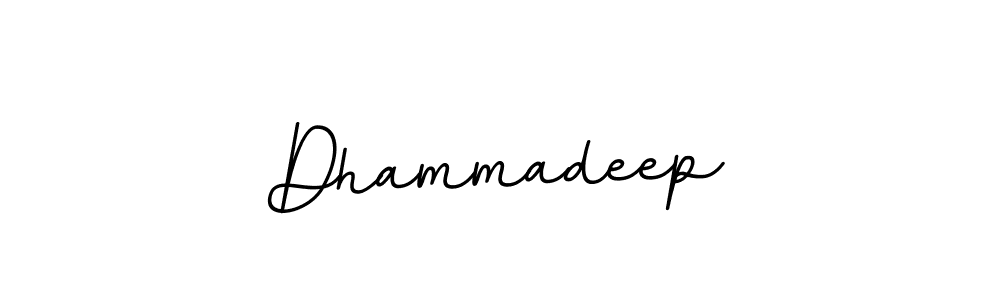 Use a signature maker to create a handwritten signature online. With this signature software, you can design (BallpointsItalic-DORy9) your own signature for name Dhammadeep. Dhammadeep signature style 11 images and pictures png