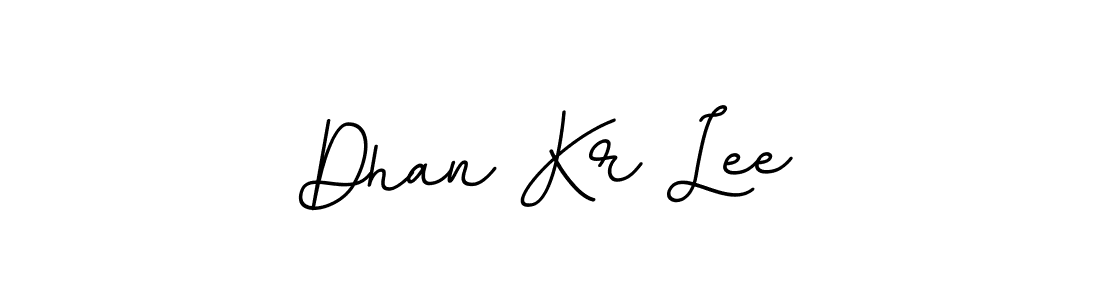 Dhan Kr Lee stylish signature style. Best Handwritten Sign (BallpointsItalic-DORy9) for my name. Handwritten Signature Collection Ideas for my name Dhan Kr Lee. Dhan Kr Lee signature style 11 images and pictures png