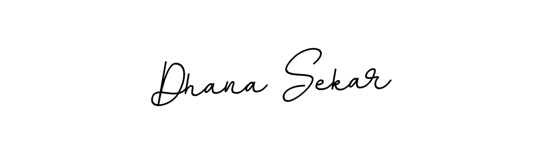 Use a signature maker to create a handwritten signature online. With this signature software, you can design (BallpointsItalic-DORy9) your own signature for name Dhana Sekar. Dhana Sekar signature style 11 images and pictures png