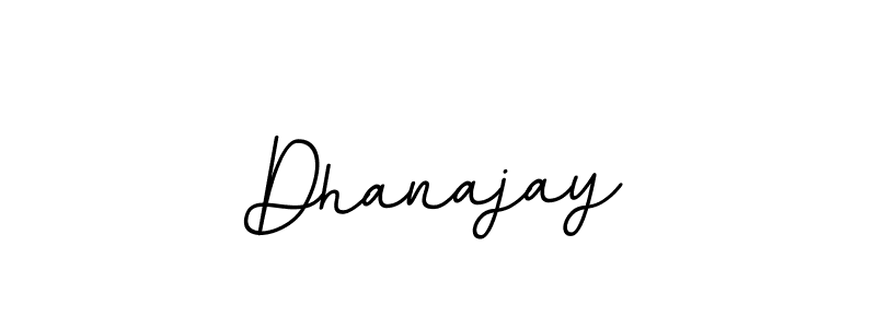 Dhanajay stylish signature style. Best Handwritten Sign (BallpointsItalic-DORy9) for my name. Handwritten Signature Collection Ideas for my name Dhanajay. Dhanajay signature style 11 images and pictures png